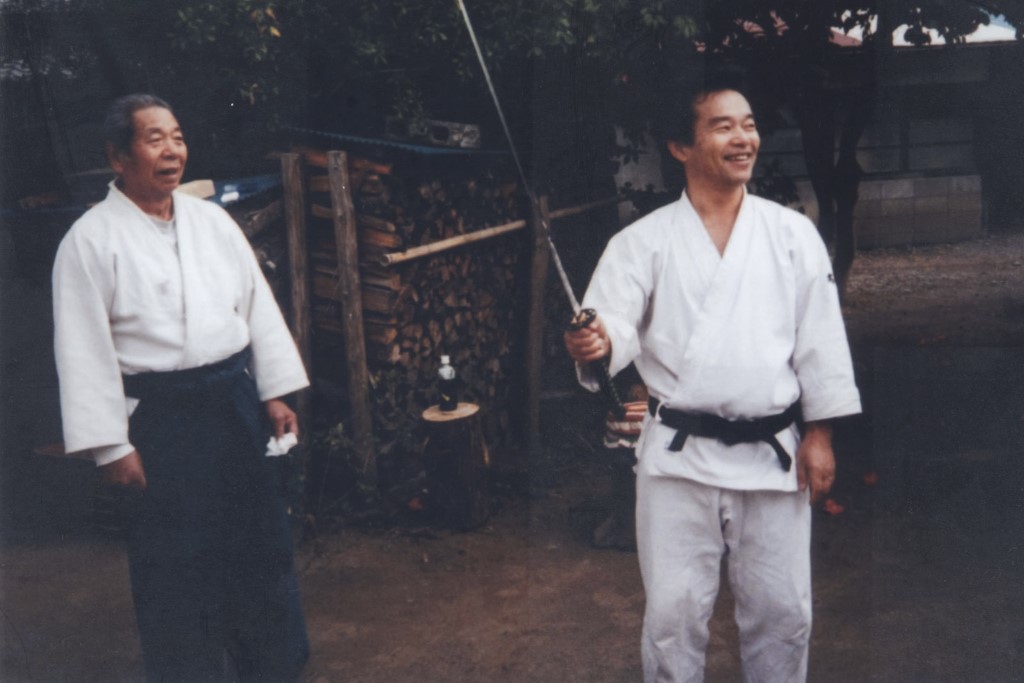 Saito Sensei with ken